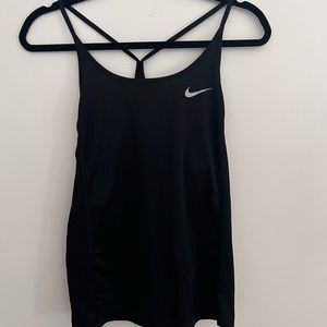 Nike Dri-Fit workout tank top. Black
